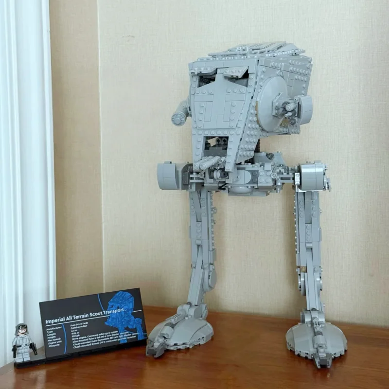 

1513 деталей UCS ATST, конструктор серии Galaxy, модель из кирпичиков, игрушки для самостоятельной сборки, подарки для мальчиков на день рождения, Рождество и праздники