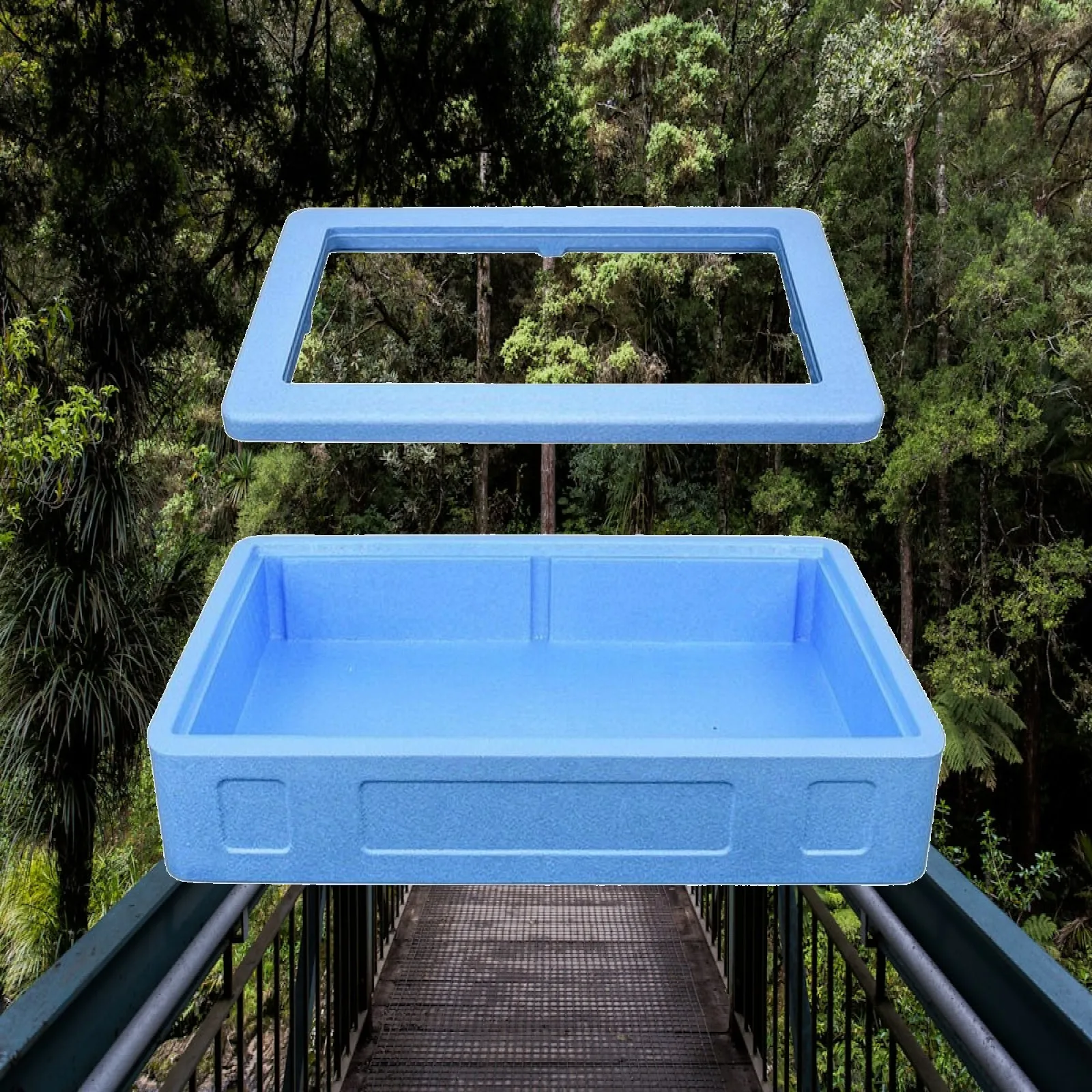 EPP Insulated Storage Contain with Handles Thermal Food Box Leakproof Heat Retention Container for Camping Outdoor Kitchen