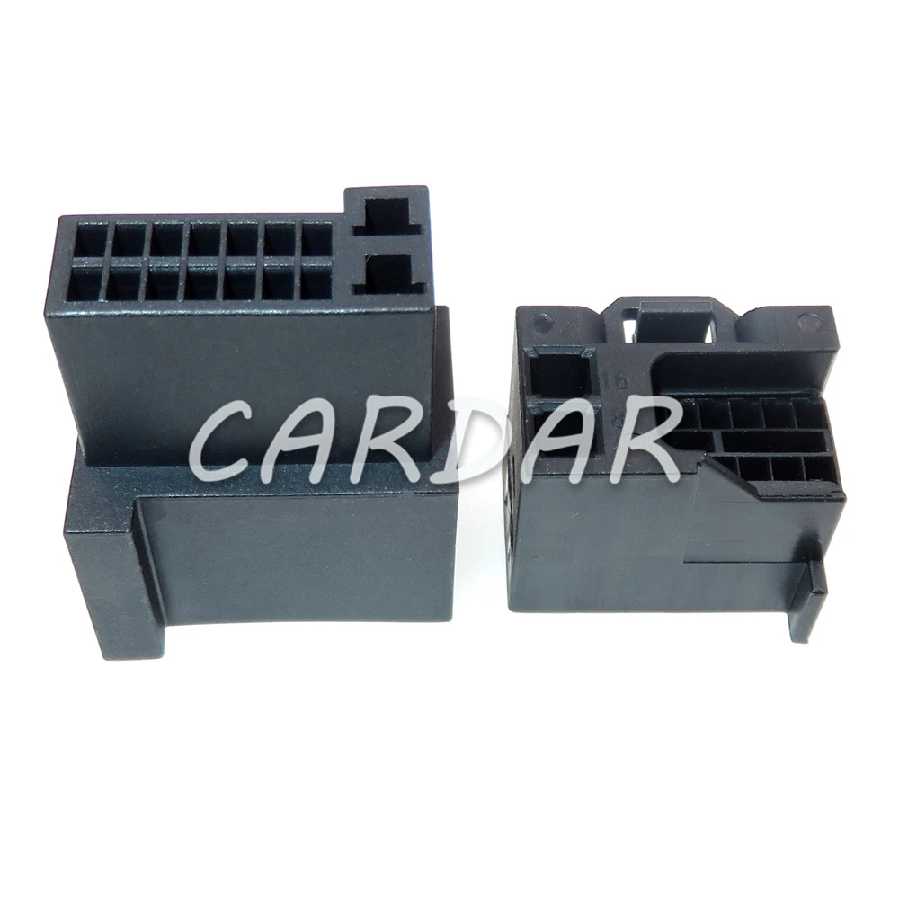 Enchufe de Control de puerta de coche de 16 Pines, elevador de ventana automático, enchufe de Cable de Motor, montaje de CA, conector eléctrico de automóvil 1K0 972 961, 1 Juego