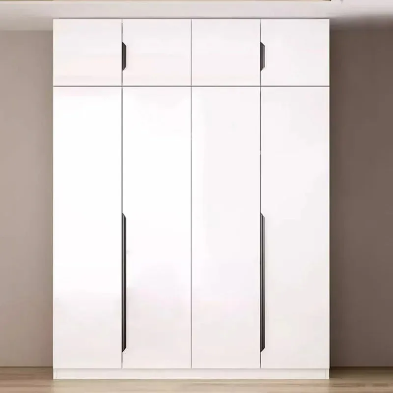 

Wardrobe Modern Organizer White Wooden European Wardrobe Space Saving Portable Storage Closet De Madera De Ropa Room Furniture