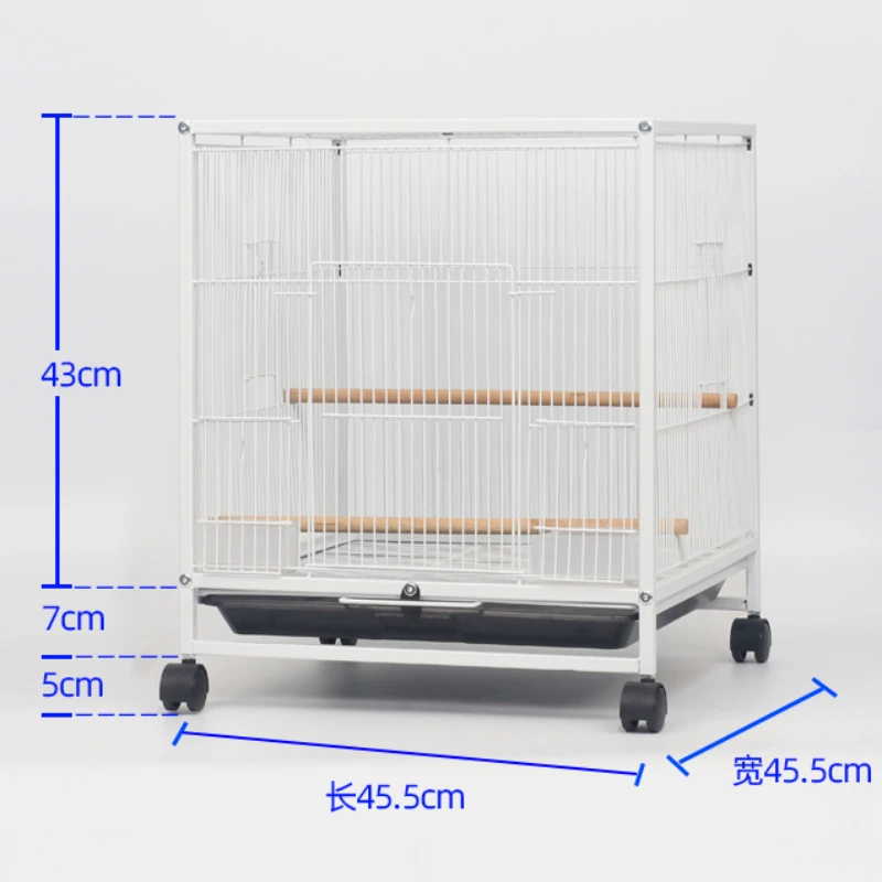 Parrot Rabbit Bird Cages Parrot Hut Pigeon Products Bird Cages Large Breeding Box Canarios Accesorios Bird Supplies RR50BN