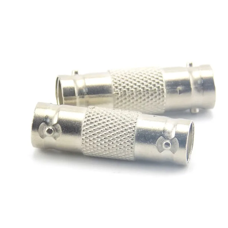 2/5/10pcs/lot BNC Female to Female Video Surveillance System BNC Connector Coupler Coax Extender for CCTV Camera Accessories B5
