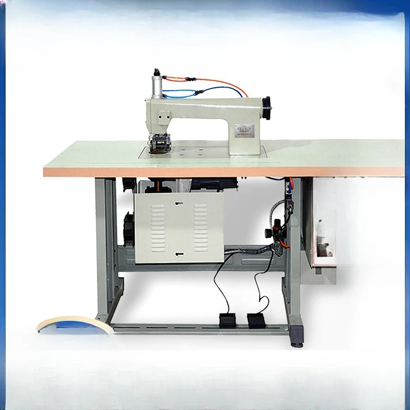 Mesin renda ultrasonik berdaya tinggi, peralatan jahit nirkabel, mesin jahit embossing komposit multifungsi