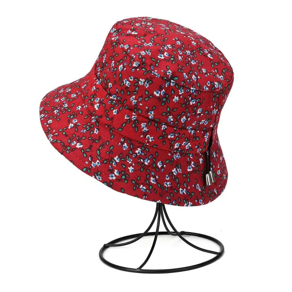 قبعة دلو عصرية عصرية مضادة للأشعة فوق البنفسجية ومضادة للشمس قبعة واقية من الشمس مقاومة للماء وقابلة للتنفس للشاطئ لكبار السن