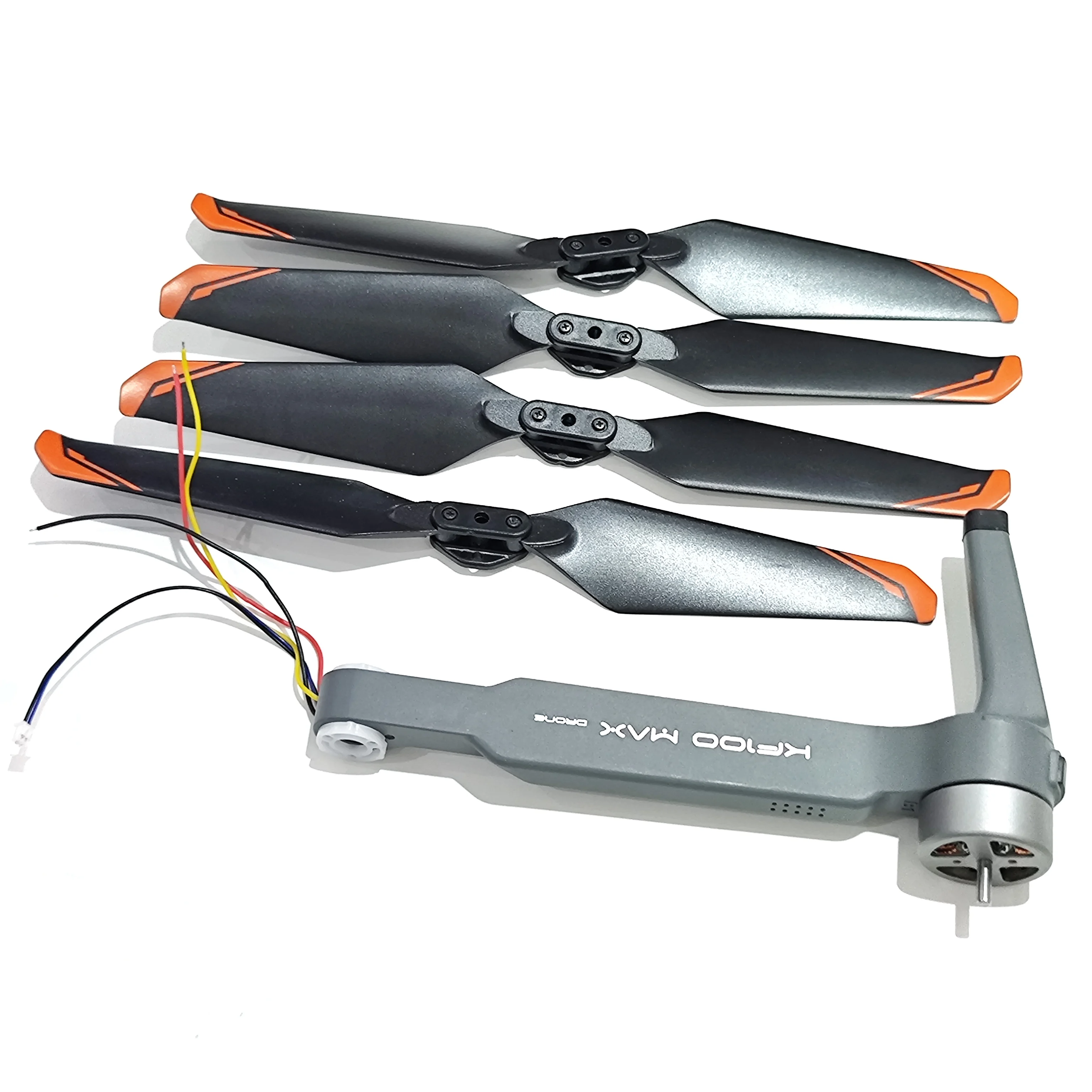 

KF100 MAX DRONE Original Brushless Motor Front Right Arm B1 + 4PCS Folding Propellers Blade Accessories for KF100MAX GPS Drones