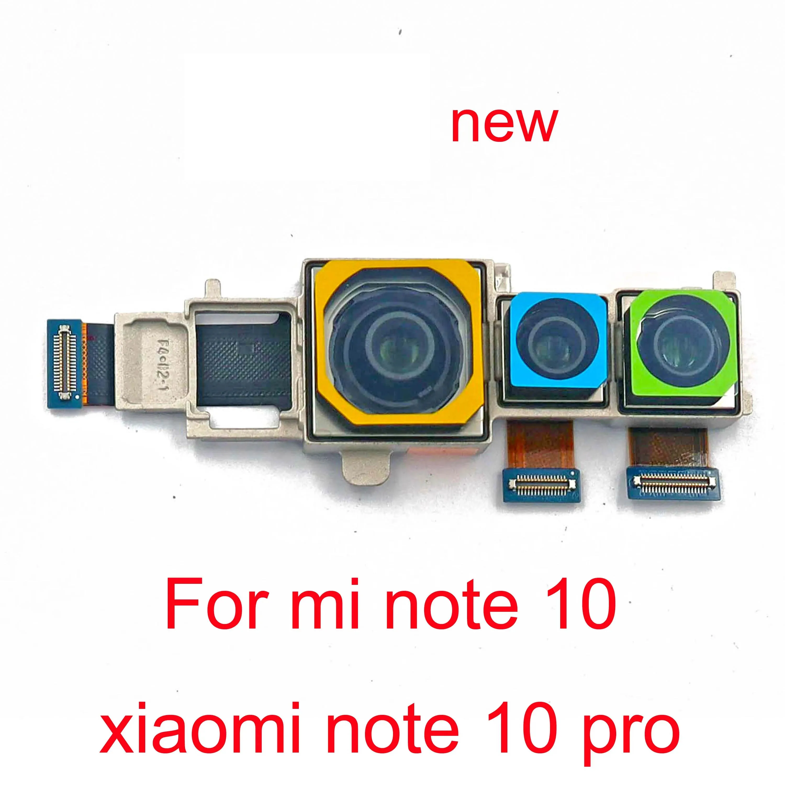 Rear View Back Camera for Xiaomi Note 10/Mi Note 10 Pro/CC9 Pro, Main Camera Module, Mobile Phone Spare Parts, New