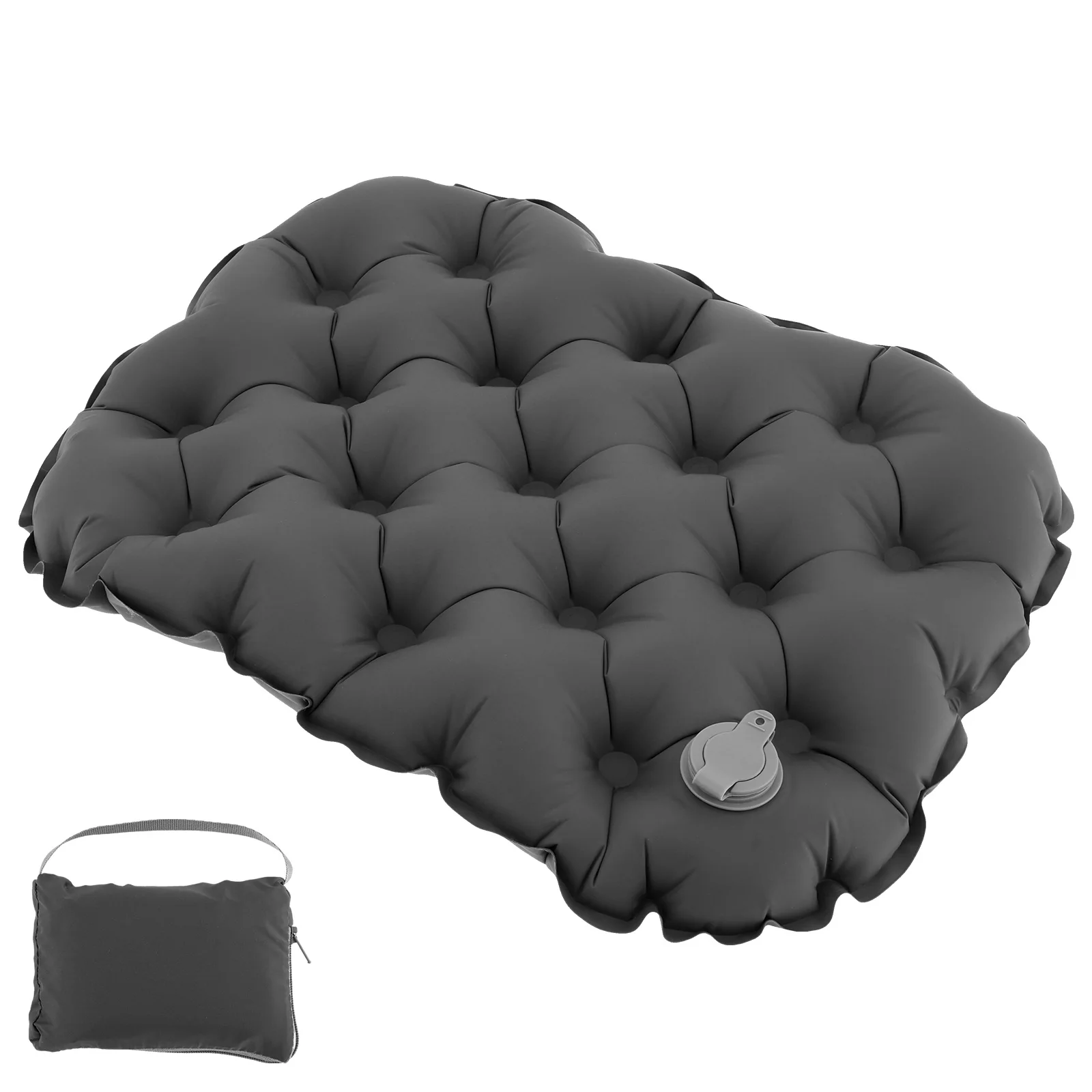 Inflatable Seat Cushion Portable Lightweight Travel Air Sitting Pad Outdoor Camping Sleep Cushion for Hiking Office Airplane Car