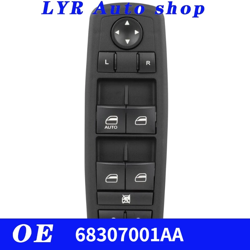 

Original high quality Drivers Left Door-Power Window Switch 68307001AA For 2017-2019 Dodge Journey Car Accessories