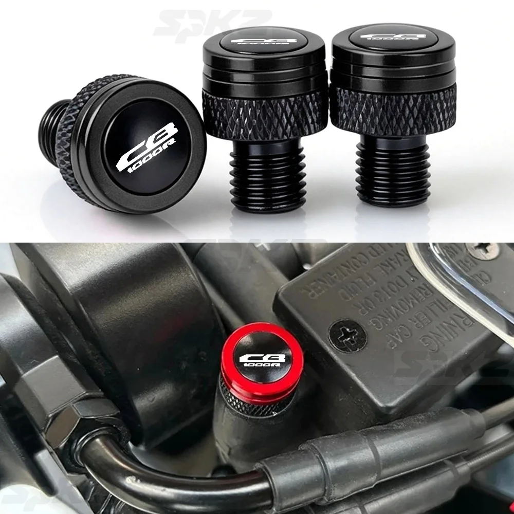 Für Honda CB1000R CB 1000R CB1000 R 2008-2025 Zubehör Motorrad M10*1.25 CNC Rückspiegel-Lochkappen-Stecker