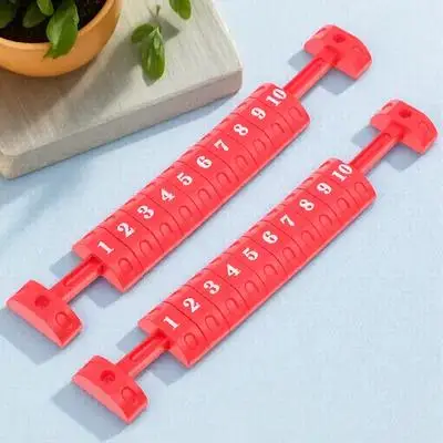 2 قطعة وحدات بلاستيكية دائم الجدول كرة القدم النتيجة حفظة لكرة القدم استبدال التهديف عدادات بار فووسبالل التهديف حفظة