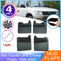 Mudguards For Toyota Land Cruiser Prado FJ90 1996 1997 1998 1999 2000 2001 2002 MudFlaps Fender Wheel Protector Car Accessories