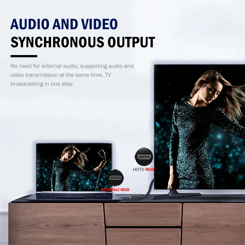 Dp To Hdmi-Compatib…
