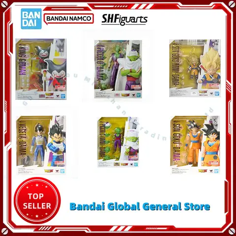 In Stock 100% Original BANDAI S.H.Figuarts SON GOKU SHF Son Goku Daima Dragon Ball Anime Action Collection Figures Model Toys