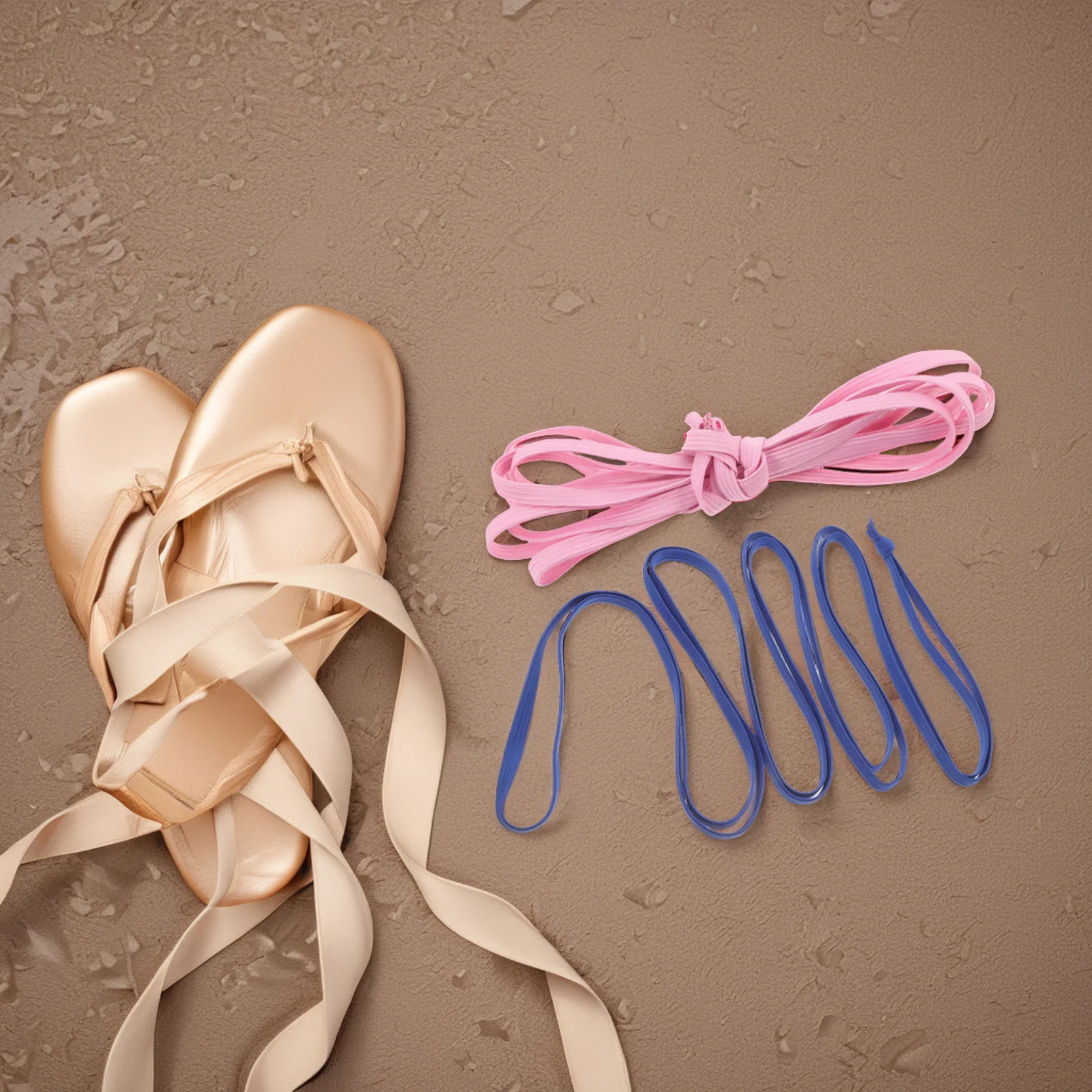 

2pcs Elastic Skipping Ropes For Kids High Latex Jumping Rope Lightweight Fitness Sports Tool Comfortable Handle Home