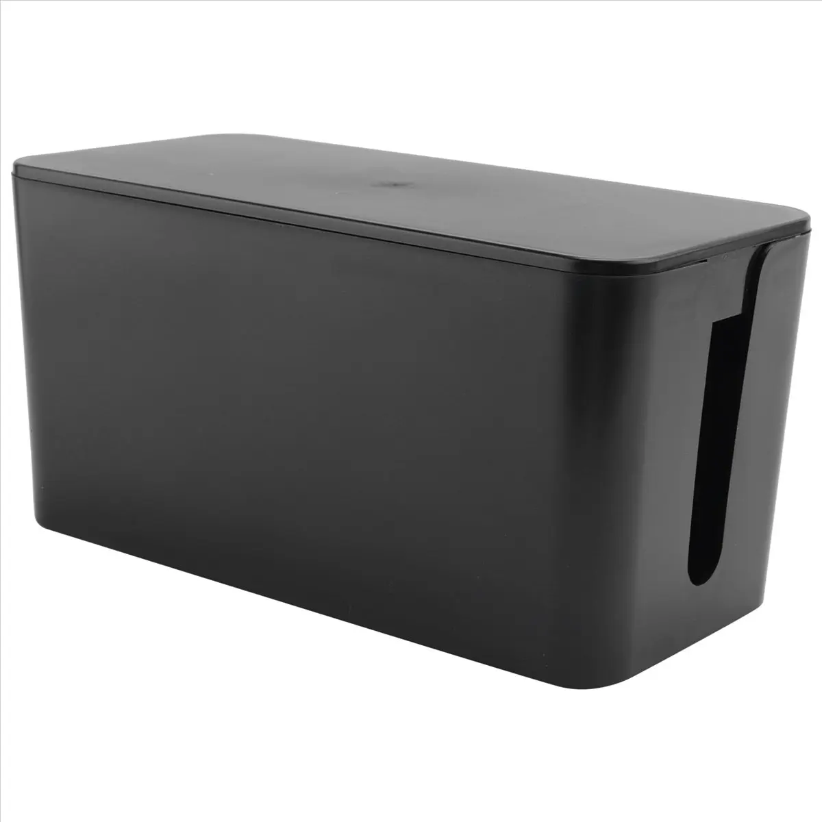 A46U Cable Management Box Cord Organizer Box Power Strip Surge Protector Cover TV Cord Box for Home Office