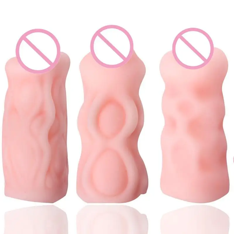Men's Aircraft Cup Male Masturbator Oral Vaginal Anal Masturbation Soft Real Vagina Pocket Pussy Sex Toys For Men Blowjob - view 5