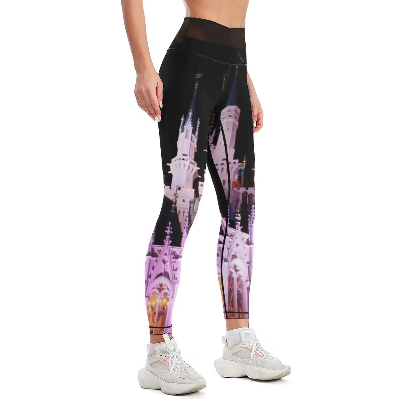 Magic Kingdom Leggings Women's trousers sport set Fitness woman Womens Leggings