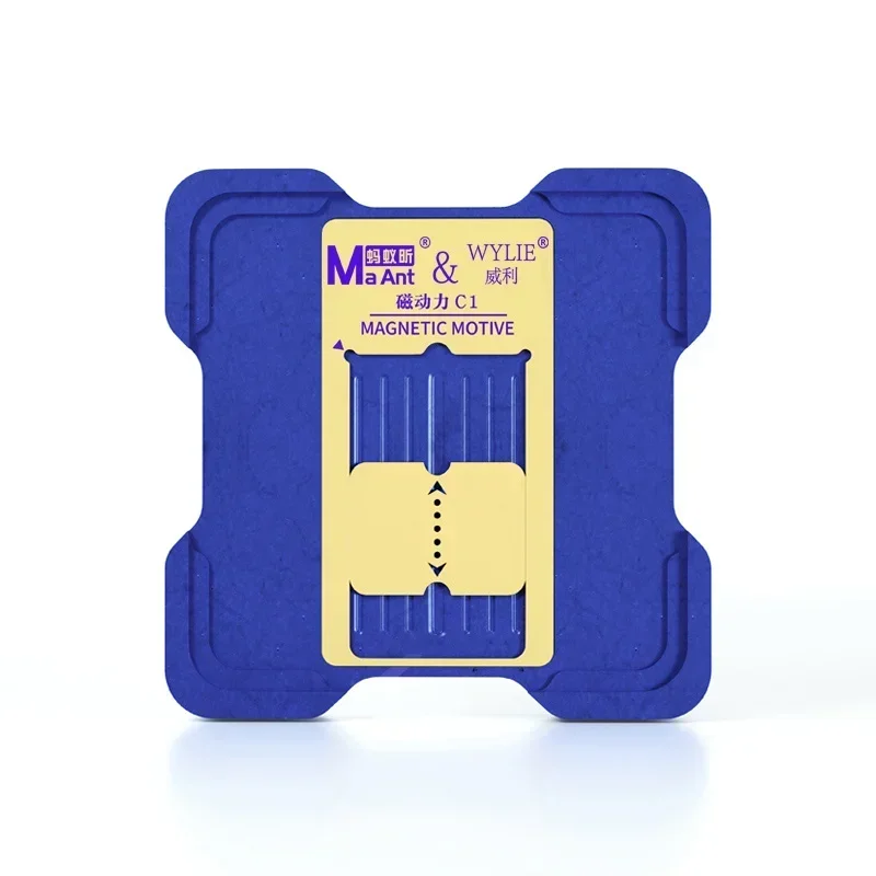 MaAnt C1 BGA Rebيعادل منصة الاستنسل آيفون A8-A17 اللوحة الأم MTK EMMC كوالكوم هواوي وحدة المعالجة المركزية طقم أدوات إصلاح اللحام