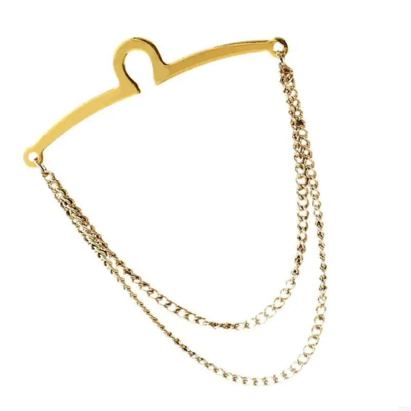 77HE MENS TIE TIE CHAIN