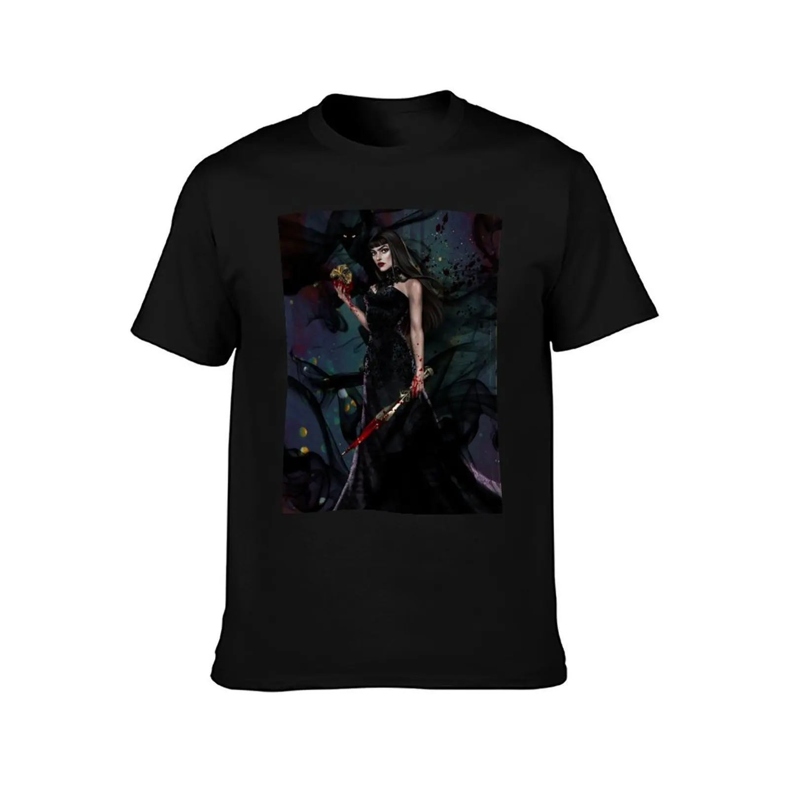 Mia Corvere and Mr. Kindly T-Shirt graphic t shirts for man T-Shirt