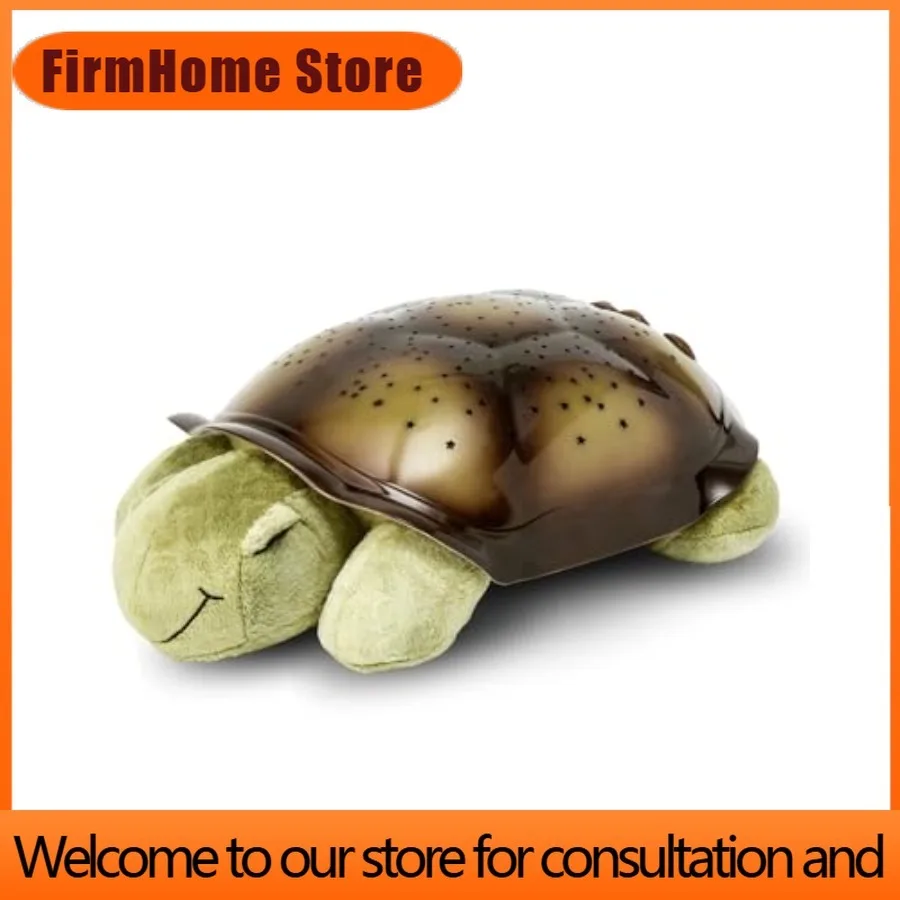 FirmHome StoreCloud b Calming Nightlight Star Projector Gentle Brightness 3 Colors 8 Constellations Auto-Shutoff Twilight Turtle