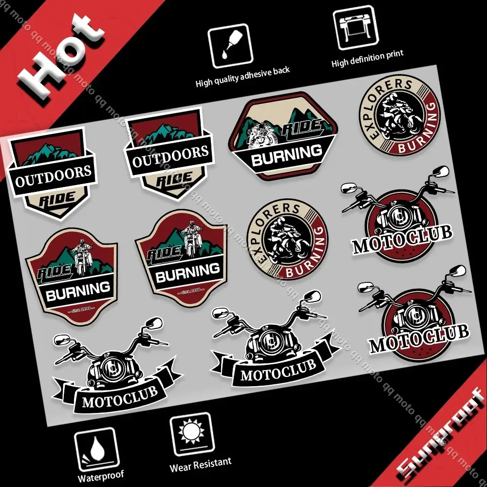 

Z/TF.Motorcycle Decal Self Driving Tour Road Trip Vinyl Reflective Waterproof Sticker Suitable For BMW R1250/1200/850/750GS ADV