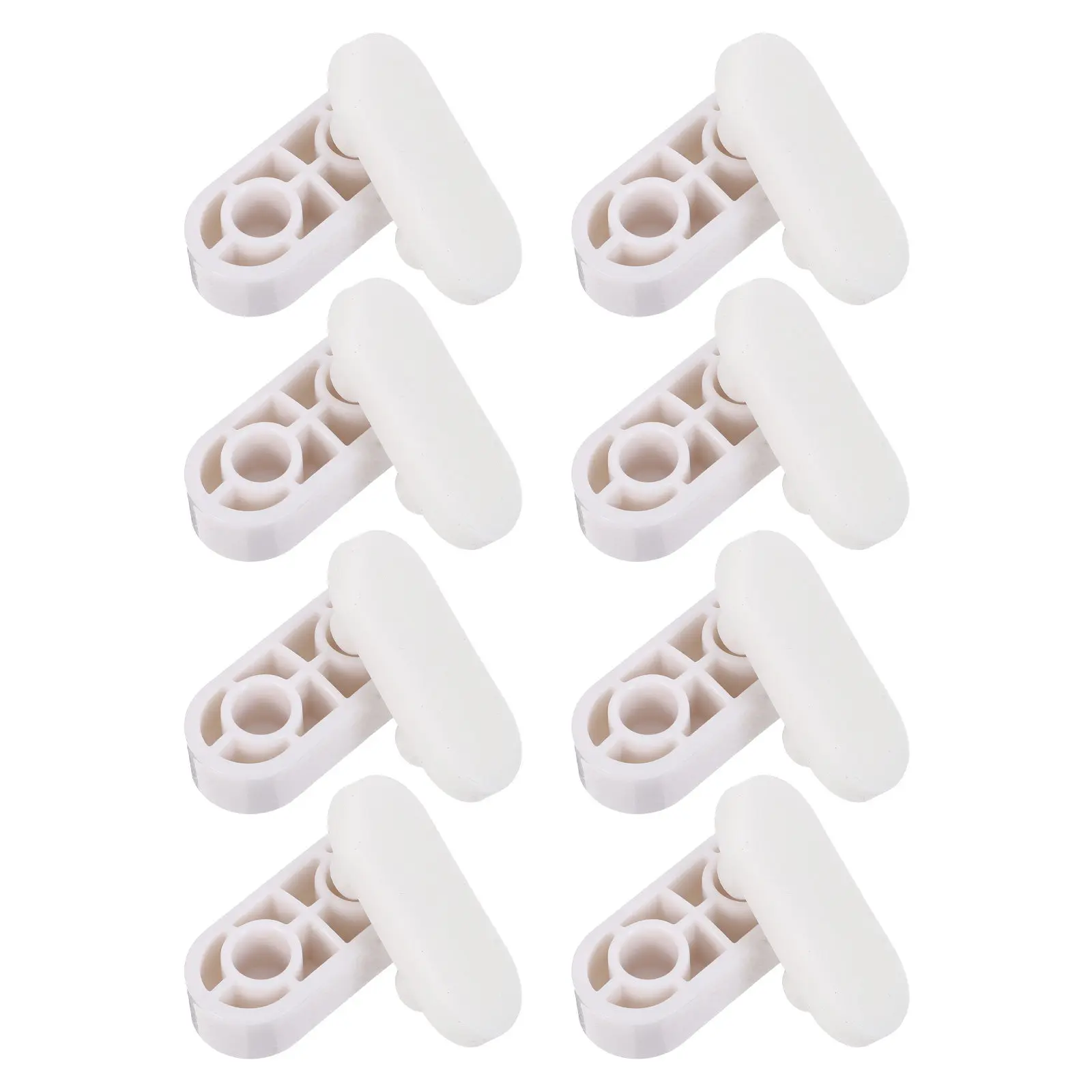 8Pcs Toilet Seat Bumper Pads Cushion Buffers Noise Reduction Anti-Collision Bathroom Toilet Seat Spacers Cover Pads Accessories