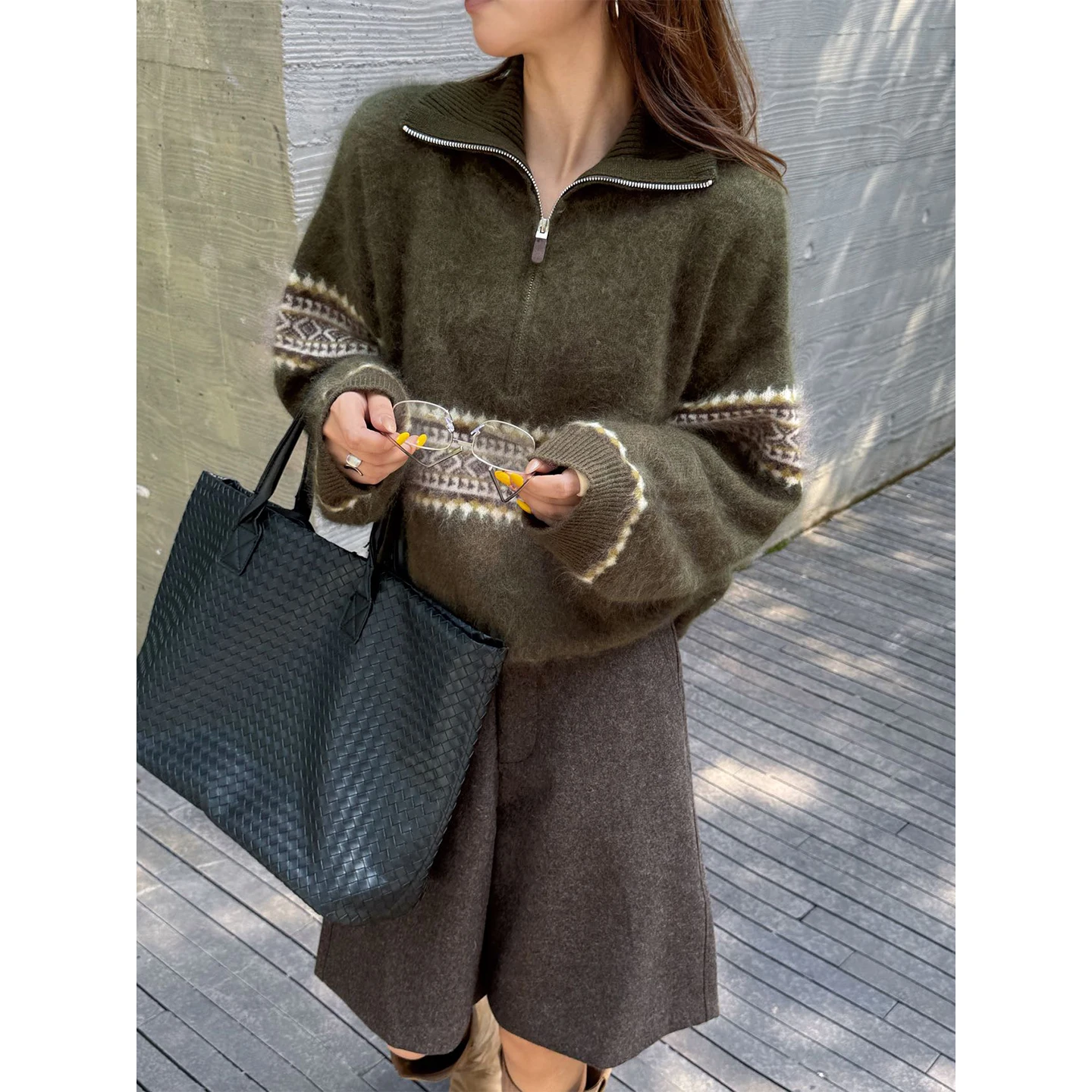 Suéter feminino de lã pura 100 - Silk Blouse avaliação e preço