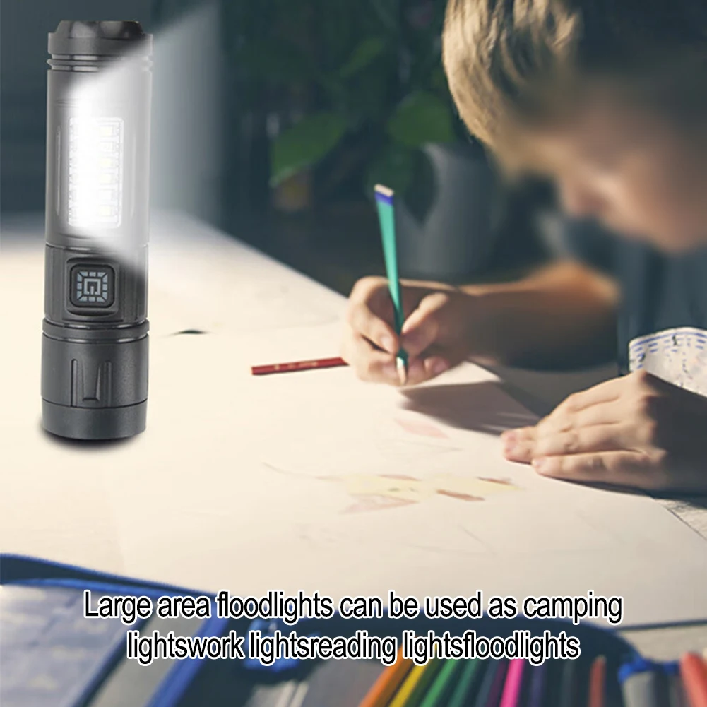 

Bright LED Light Outdoor Camping Light Strong Light Mode Built-in Lithium Battery Extended Lifespan LED Waterproof Camping Light
