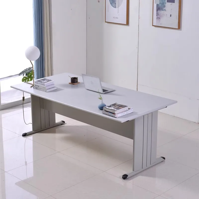 طاولة مؤتمرات فولاذية، مكتب تدريب، مكتب الطالب، مكتبة تجارية، طاولة قراءة وكرسي #5