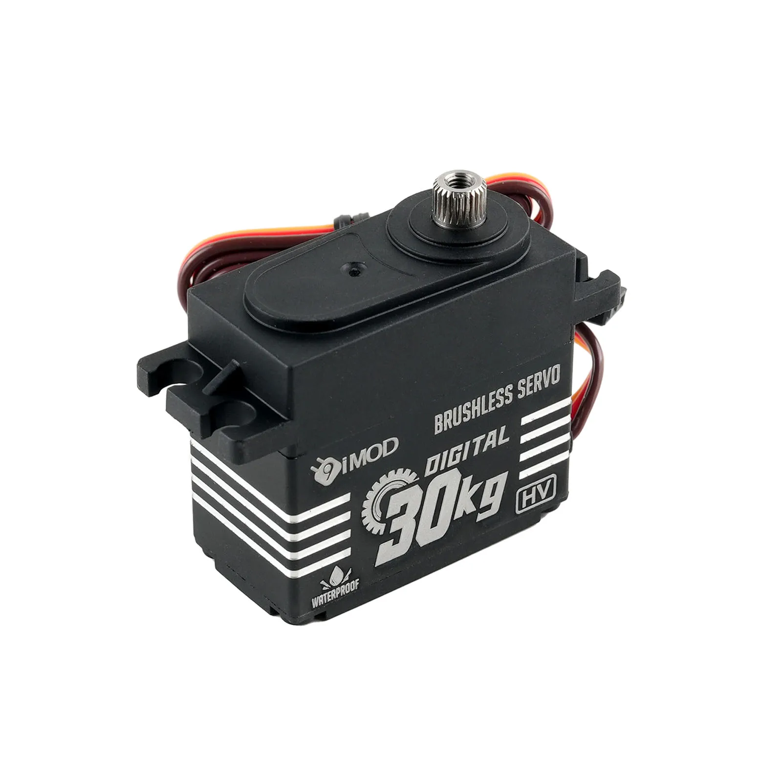 Silnik bezszczotkowy z serwomechanizmem cyfrowym 30KG BLS-HV30 Metal Gear High Torque 180 ° /270 °   Części serw do samochodów RC i robotów z regulacją kąta