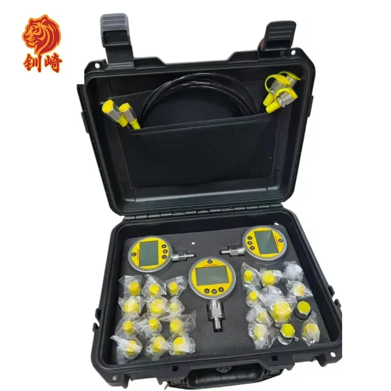 Hot Sale Excavator Accessories Hydraulic Two-gauge Pressure Gauge pilot Pressure Oil Pipe Joint Hydraulic Oil Pipe Plug