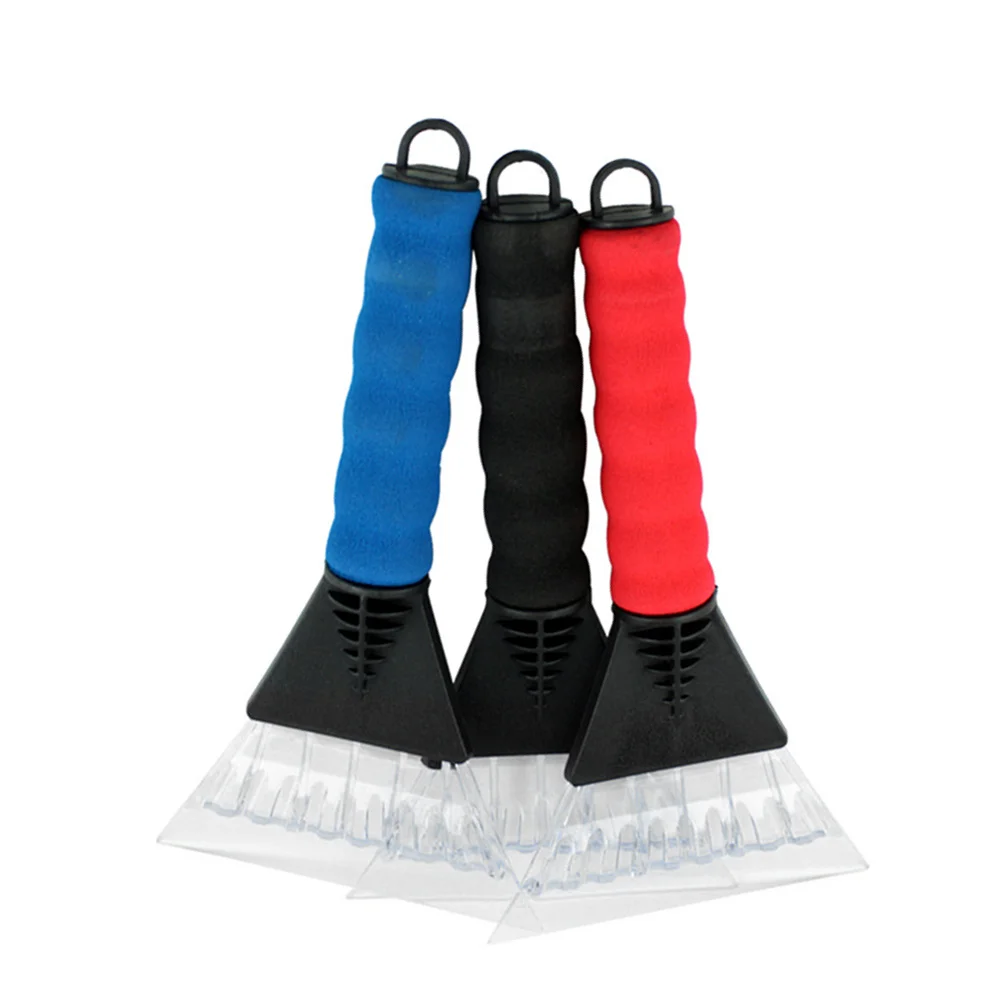 

3 pcs Lightweight Plastic Snow Shovel For Car Windshield Auto Ice Scraper Vehicle Snow Removal Tool With Hanging Hook