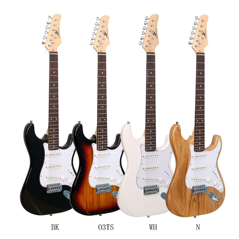 China Electric Guitar OEM Custom Electric Guitars Maple Neck Electric Guitars for Sale Cheap Musical Instrument Made in China