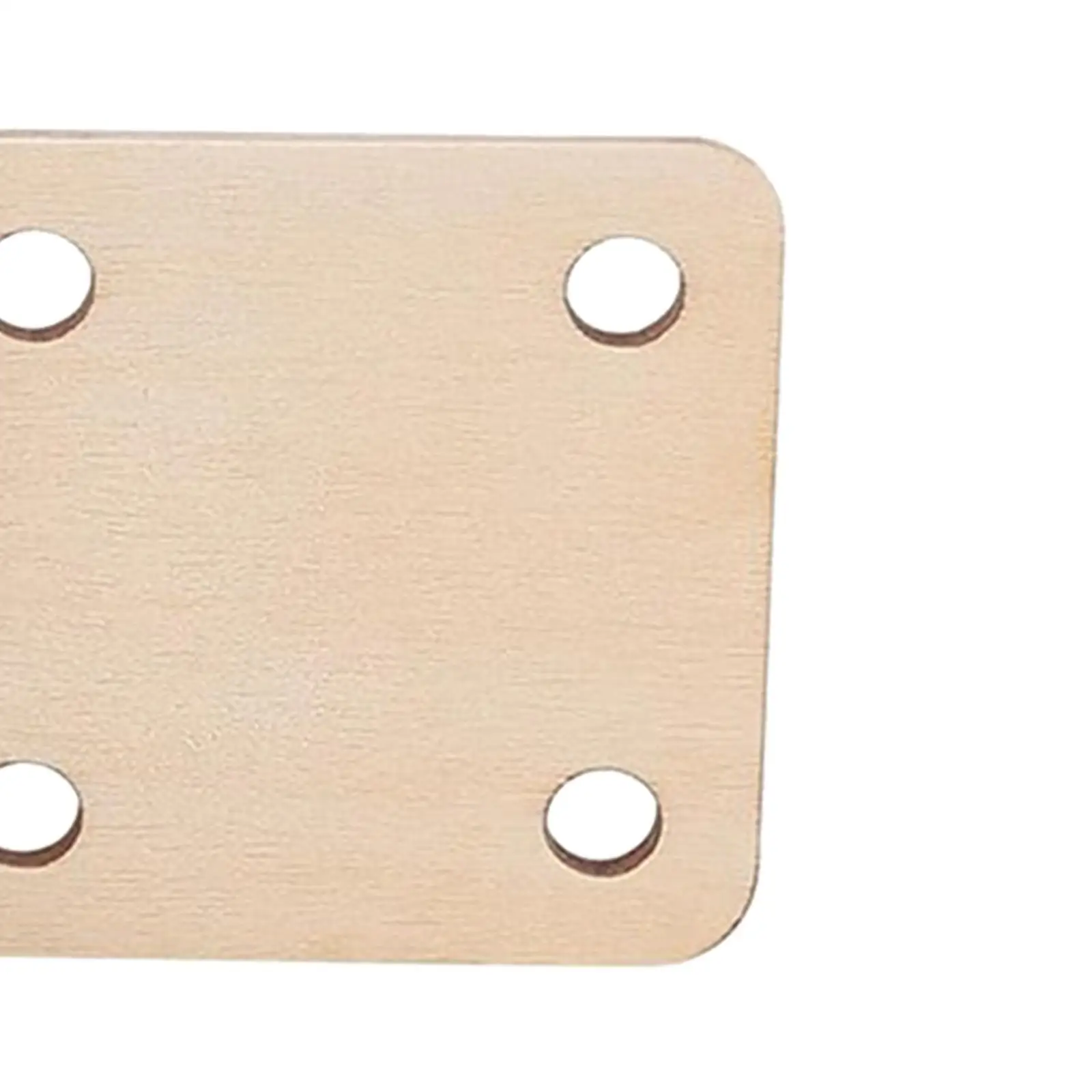 Weaving Cards 2x2 inch Wooden Loom Cards for Handcraft Tool Hats Tapestry