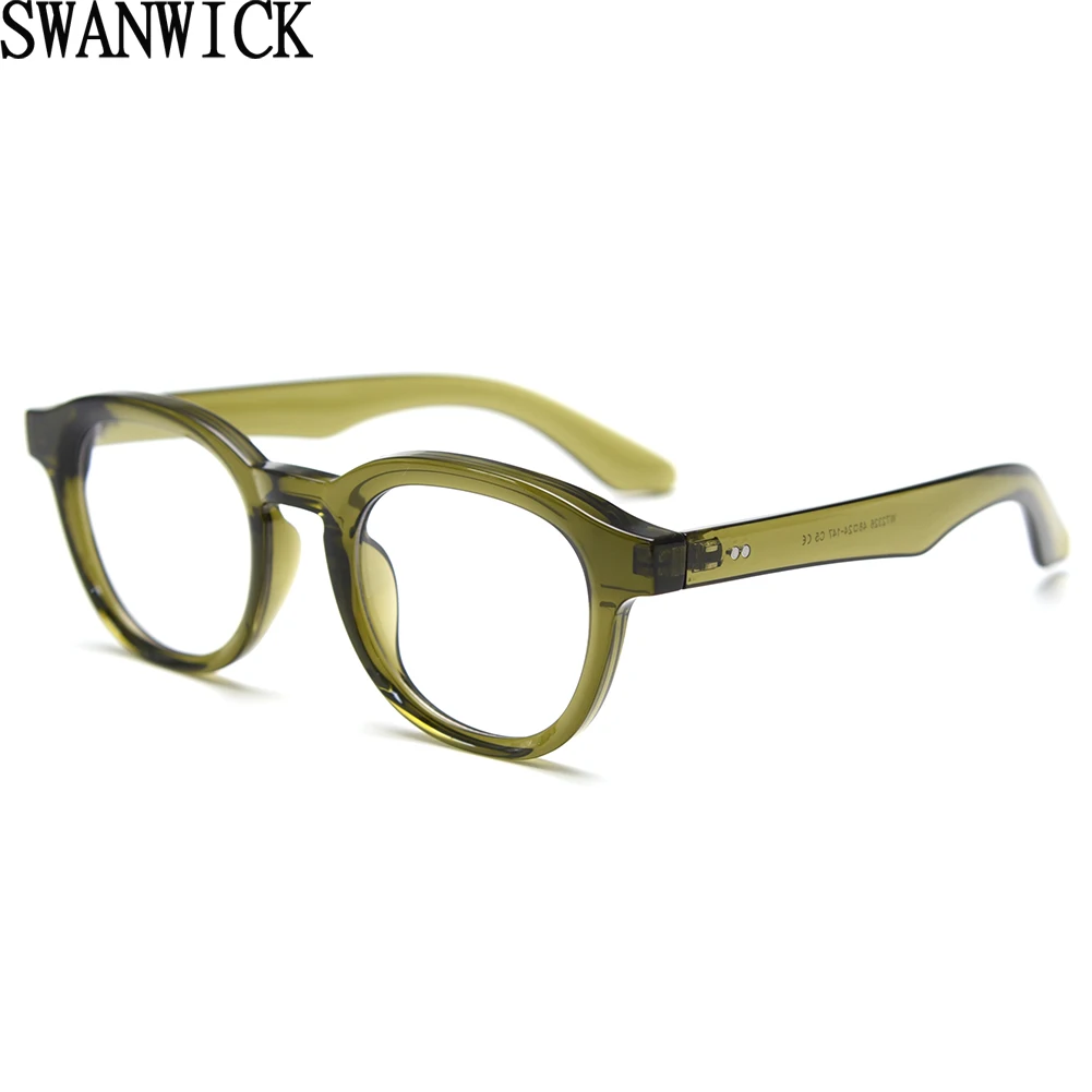 swanwick-tr90-Oculos-quadrados-para-homens-e-mulheres-peso-leve-quadro-retro-Oculos-vintage-cinza-transparente-lente-clara-espetaculo