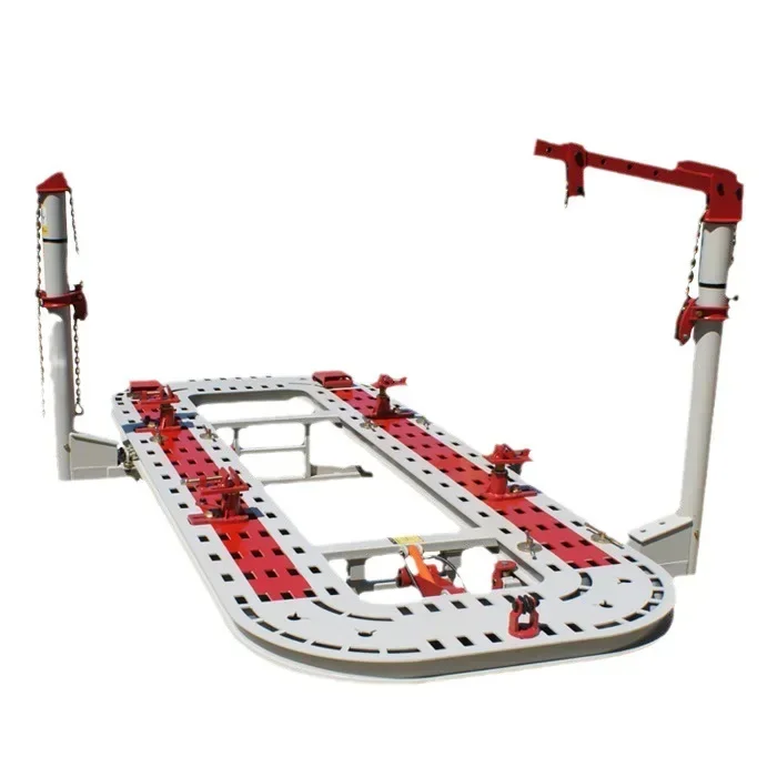 Manganese steel plate girder calibration instrument, body opening sheet metal correction maintenance platform