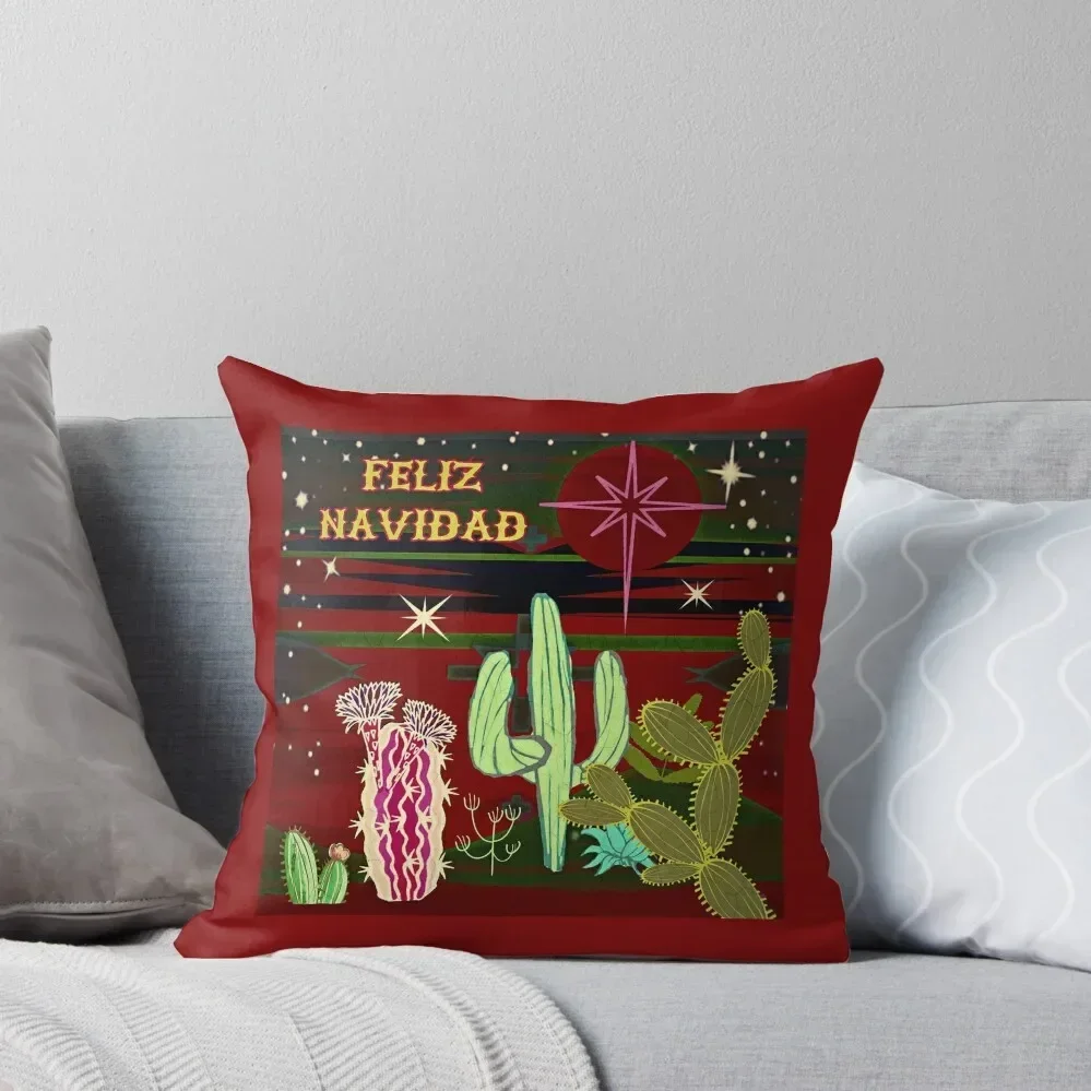 

Feliz Navidad Throw Pillow Pillowcases Cushion Covers Sofa Pillow Cases Pillow Cases Decorative Sofa Cover