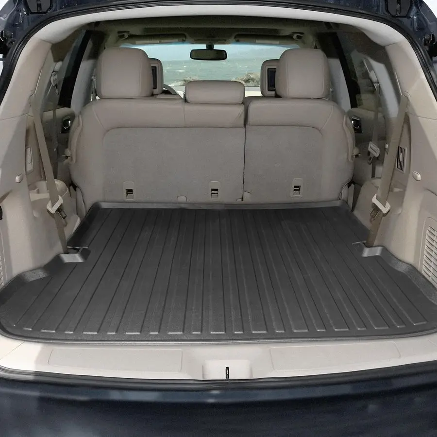 

Cargo Liner for Nissan Pathfinder 20132020100 Protection Custom Fit Car Trunk Mat AllSeason Cargo Mat 3D Shaped Laser Measured T