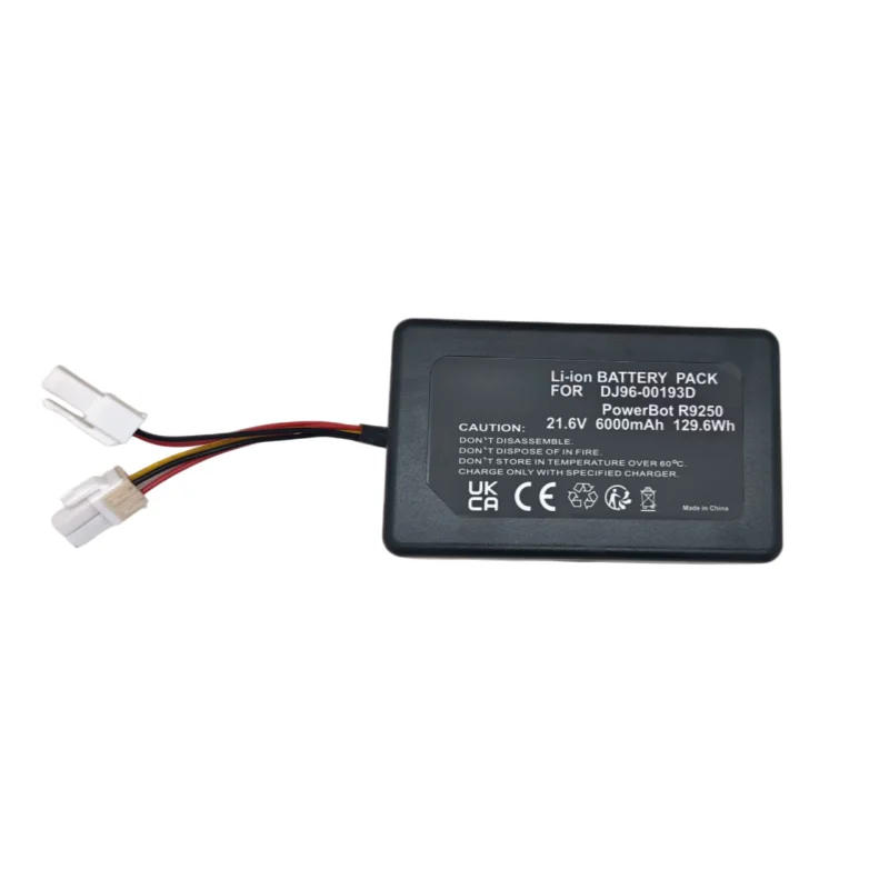 In Stock 21.6V 6000mAh DJ96-00193D Battery for Samsung PowerBot R9350 R9250 VR2AK9350WK/AA SR20K9350WK Robot Vacuum Cleaner
