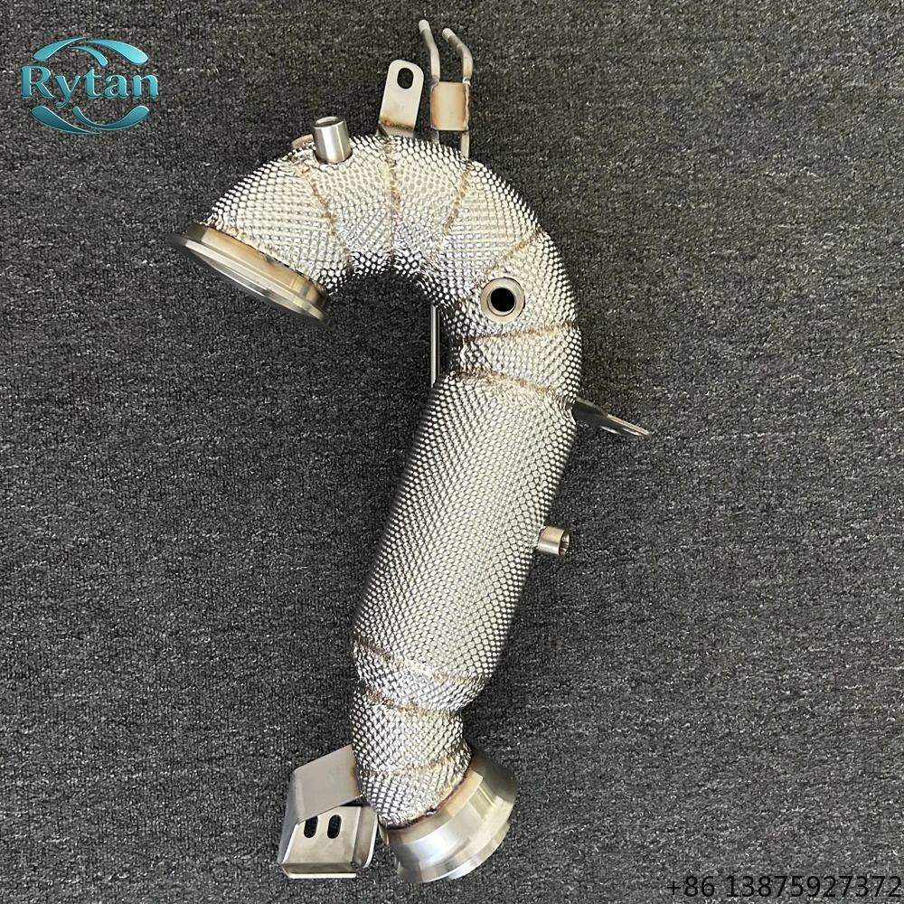 

Выхлопная система Rytan из нержавеющей стали 304 с зеркальной полировкой, прямые трубы Valvetronic, толщина 1,5 мм