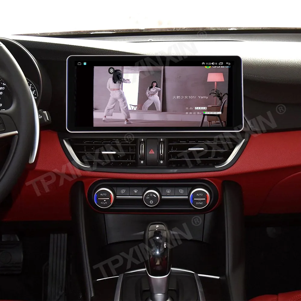 12.3 inch Android 15.0 For Alfa Remeo Giulietta 2017 to 2018 car auto carplay Multimedia radio large HD GPS Navigation head unit