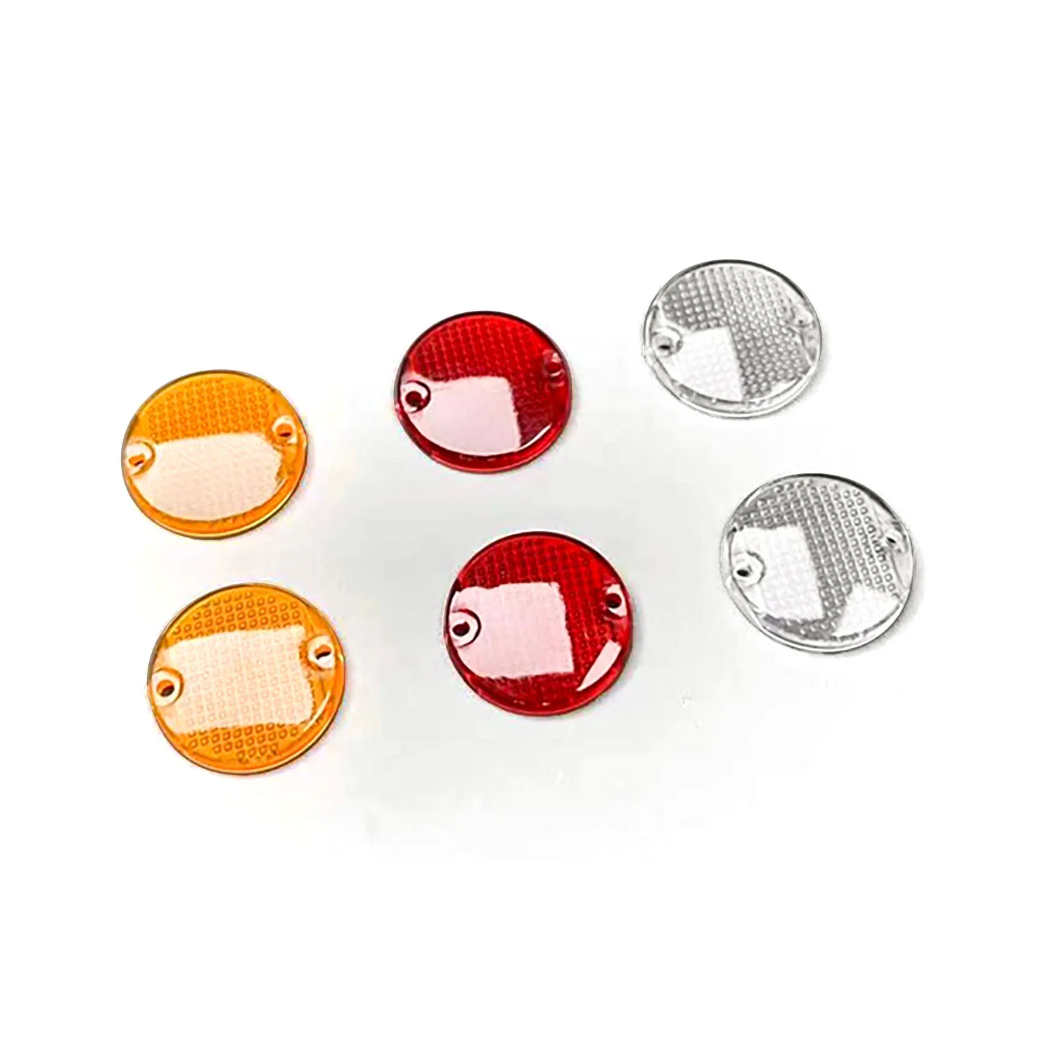 3 Paar Kunststoff-LED-Licht, Rückleuchte, Gehäuse, Rücklicht für 1/14 DIY RC Traktor, LKW, Modelltechnik, Fahrzeug, LKW, Auto, Spielzeugteile