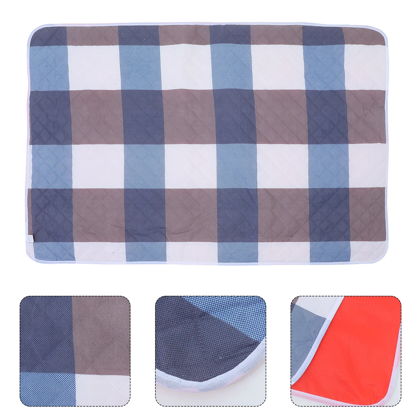 

Extra Large Reusable Cotton Bed Pad with Leak Proof Barrier Comfortable Soft Mattress Protector for Adults Children Senior