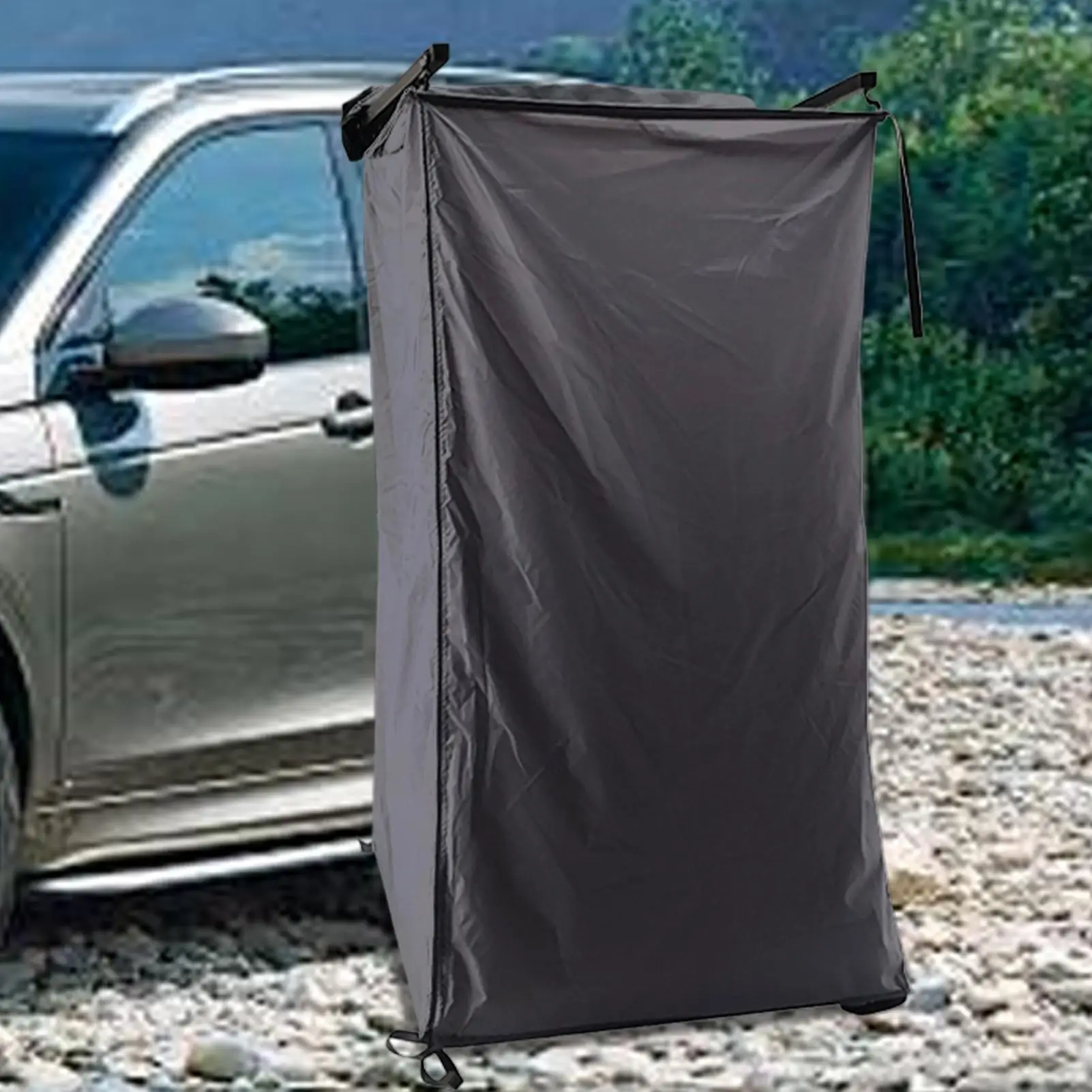 

Car Side Shower Tent RV Outdoor Shower Privacy Shelter Portable Camping Changing Room Suitable For Trailer Truck