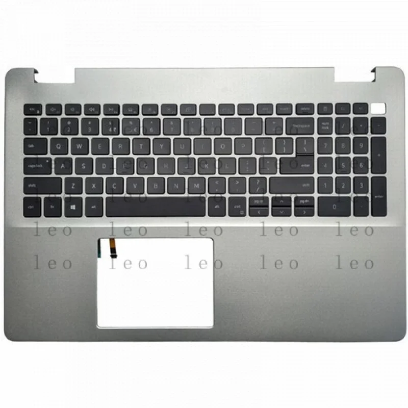 كمبيوتر محمول UI جديد لـ DELL Inspiron 15 5000 5593 غطاء مسند اليد العلوي للوحة المفاتيح الأمريكية 7G0RN