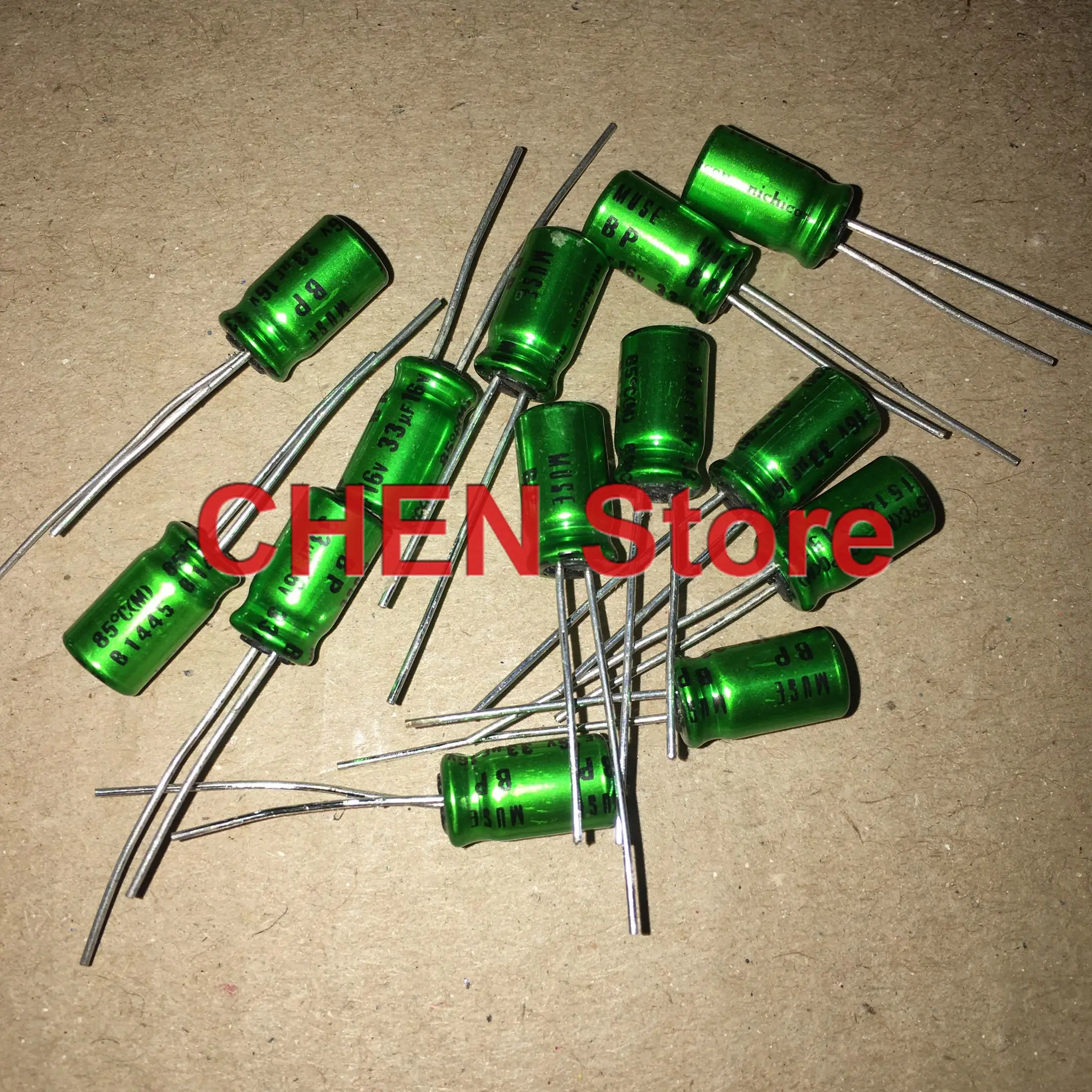 1PCS NICHICON MUSE BP ES 16V 10UF 22UF 33UF 47UF 100UF 220UF 330UF 1000UF Non Polar HiFi Audio Electrolytic capacitor 16V10UF