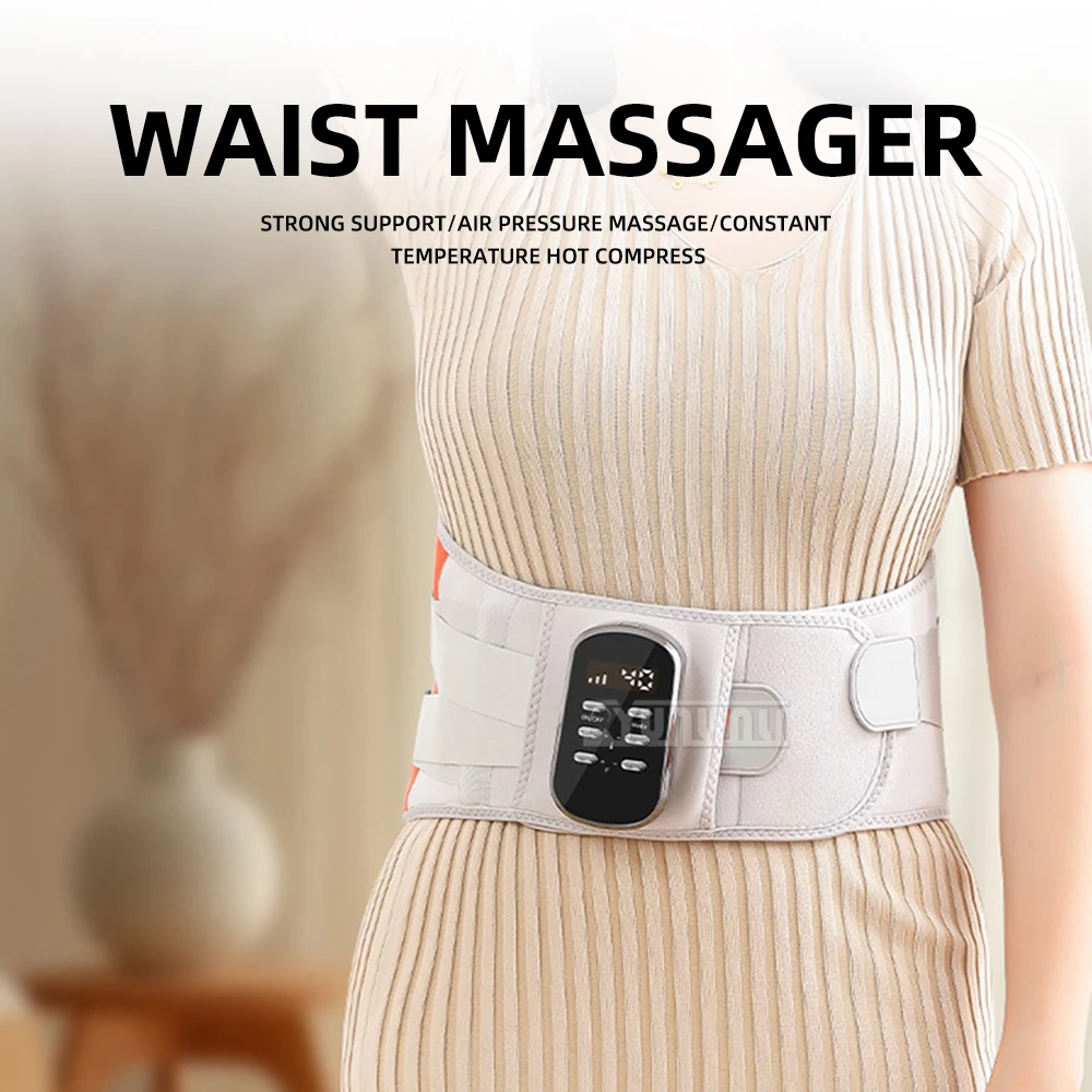 

Wireless waist air pressure massage