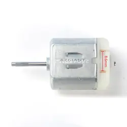 Micro Motor de CC, eje moleteado, 12000 rpm, 48mm, FC260, 12v, 0.08A, kit de coche, ventiladores de juguete, novedad de 100%, herramientas inteligentes de piezas de automóviles, 1 unidad