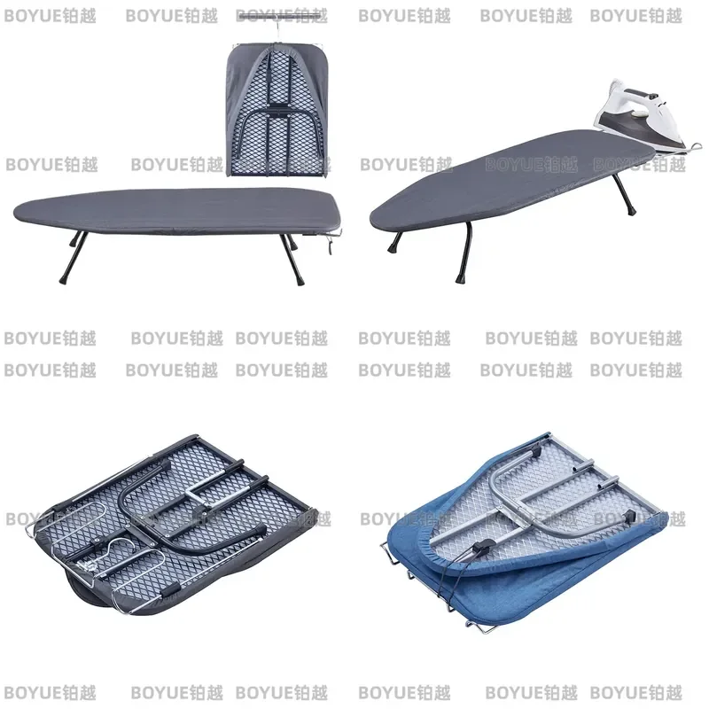 for Folding Ironing Board with Tail Rack Thickened Mini Household Storage Ironing Rack Spot Manufacturer
